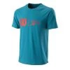 Wilson Bela Hype Tech T-Shirt Men - Blue, Orange