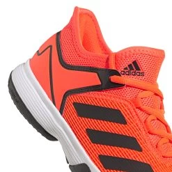 ADIDAS Ubersonic 4k All Court Shoe Kids - Coral, Black -Sports Supplies Shop 05275000 10