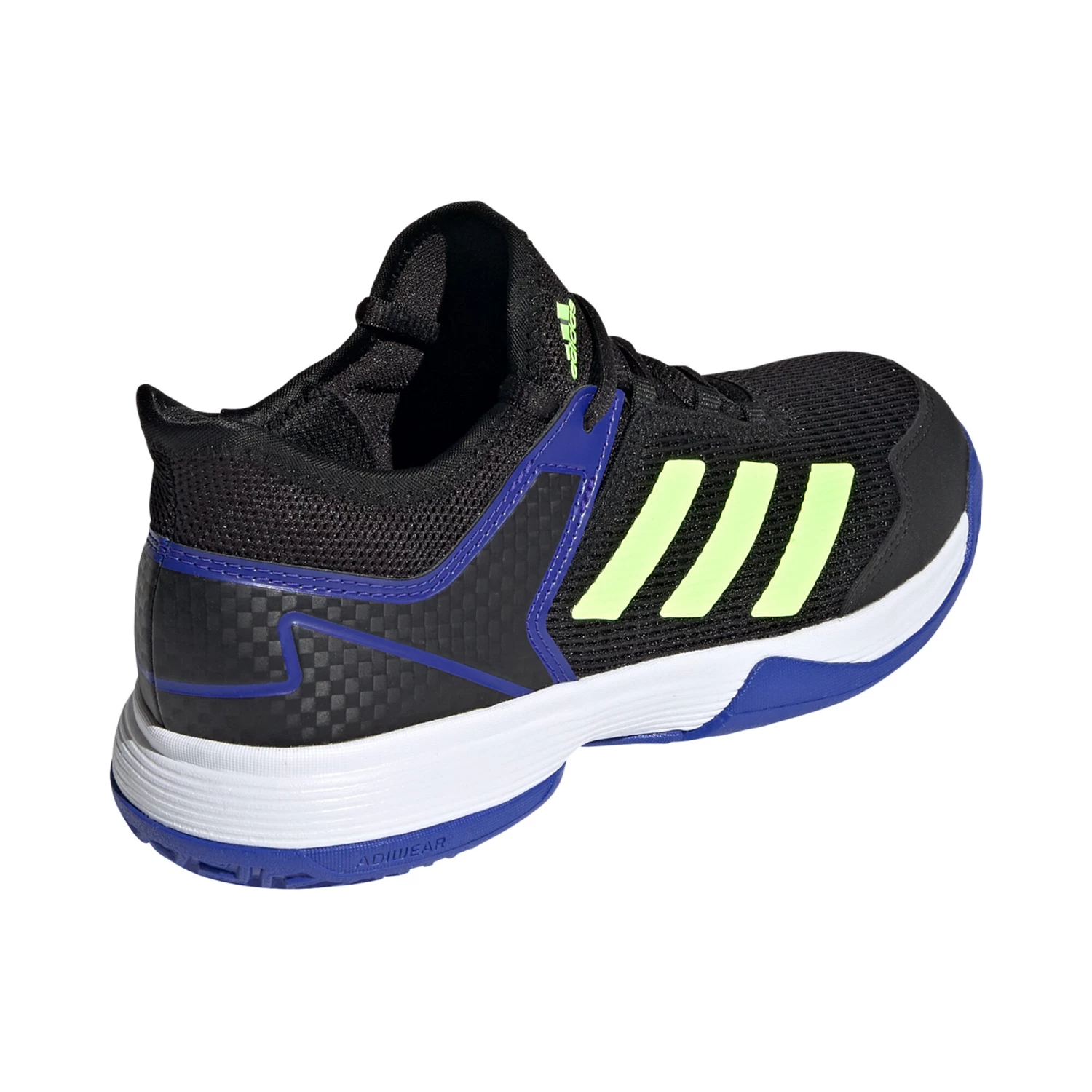 ADIDAS Ubersonic 4k All Court Shoe Kids - Black, Neon Green 5 ADIDAS Ubersonic 4k All Court Shoe Kids - Black, Neon Green - Image 5