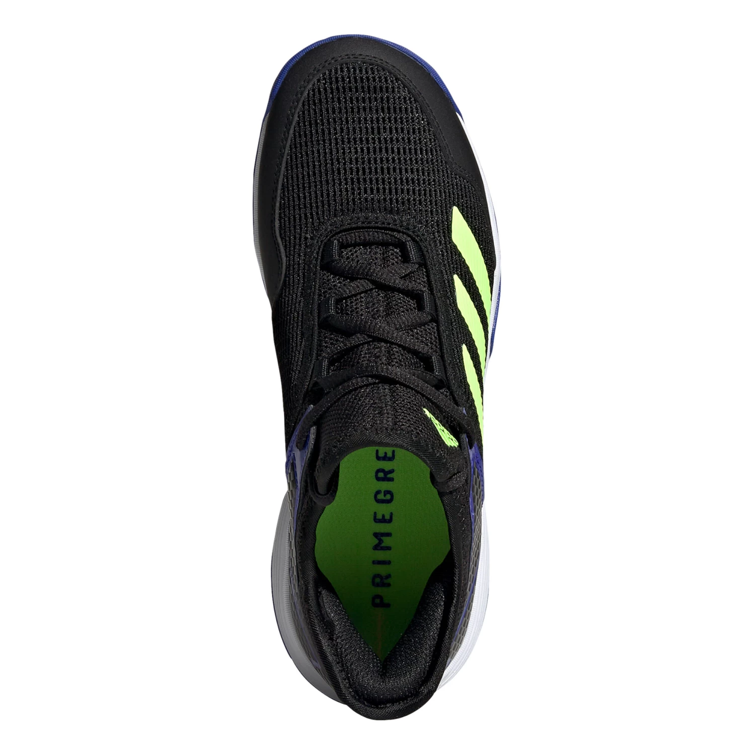 ADIDAS Ubersonic 4k All Court Shoe Kids - Black, Neon Green 2 ADIDAS Ubersonic 4k All Court Shoe Kids - Black, Neon Green - Image 2