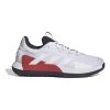 ADIDAS Sole Match Control OC Padel Shoe Men - White, Dark Red