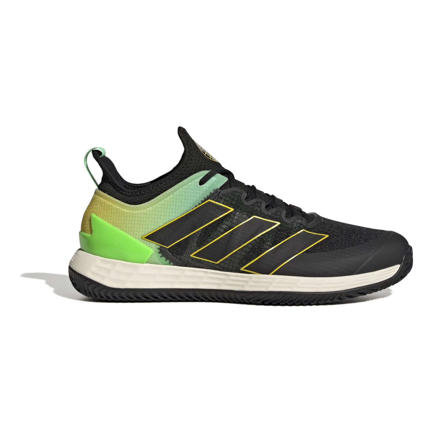 ADIDAS Adizero Ubersonic 4 Clay Court Shoe Men - Black, Green 1 ADIDAS Adizero Ubersonic 4 Clay Court Shoe Men - Black, Green