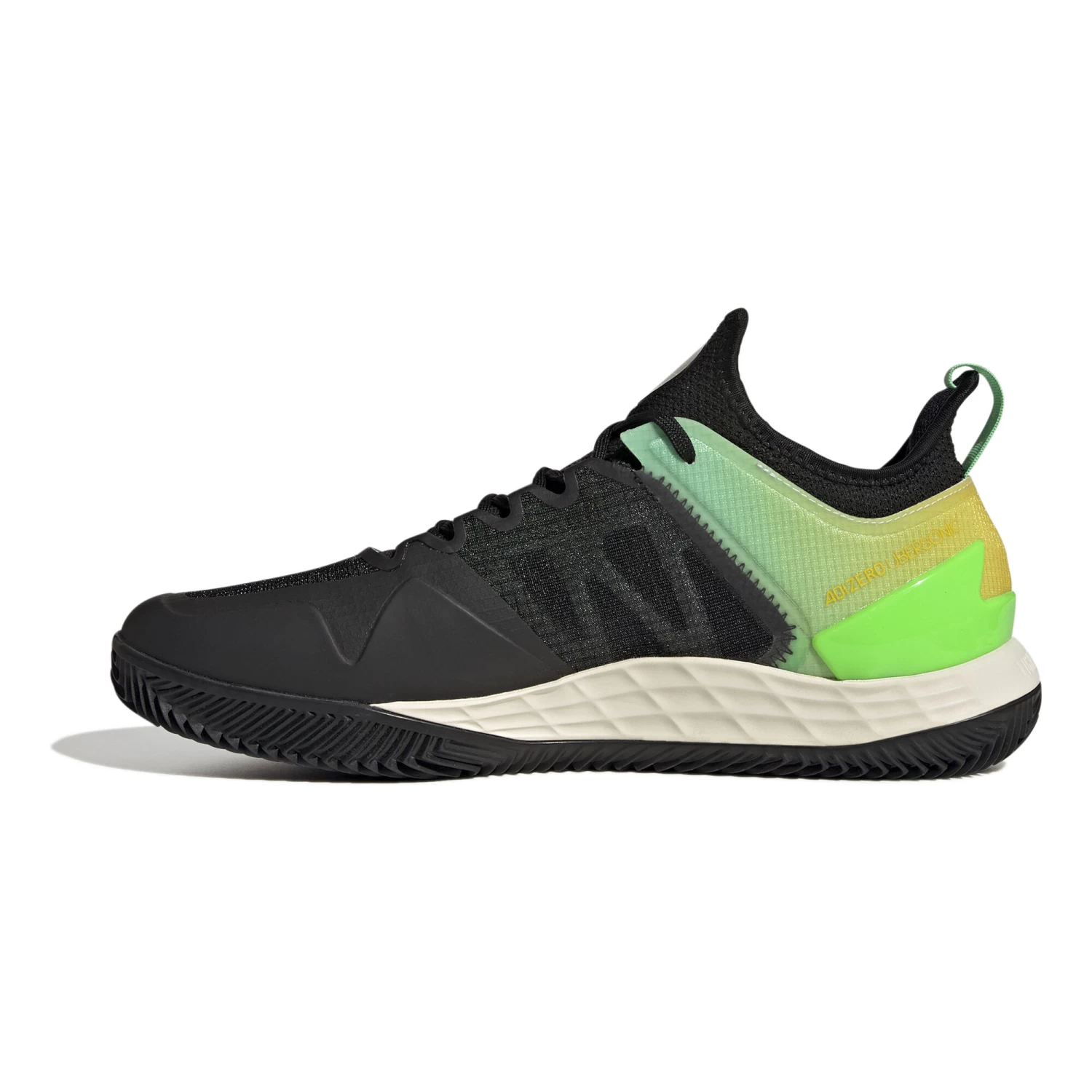 ADIDAS Adizero Ubersonic 4 Clay Court Shoe Men - Black, Green 6 ADIDAS Adizero Ubersonic 4 Clay Court Shoe Men - Black, Green - Image 6