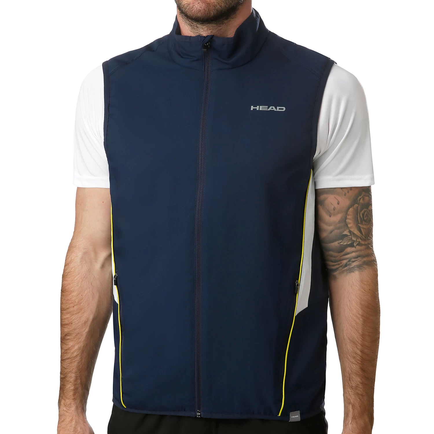 Head Club Vest Men - Dark Blue, White 1 Head Club Vest Men - Dark Blue, White