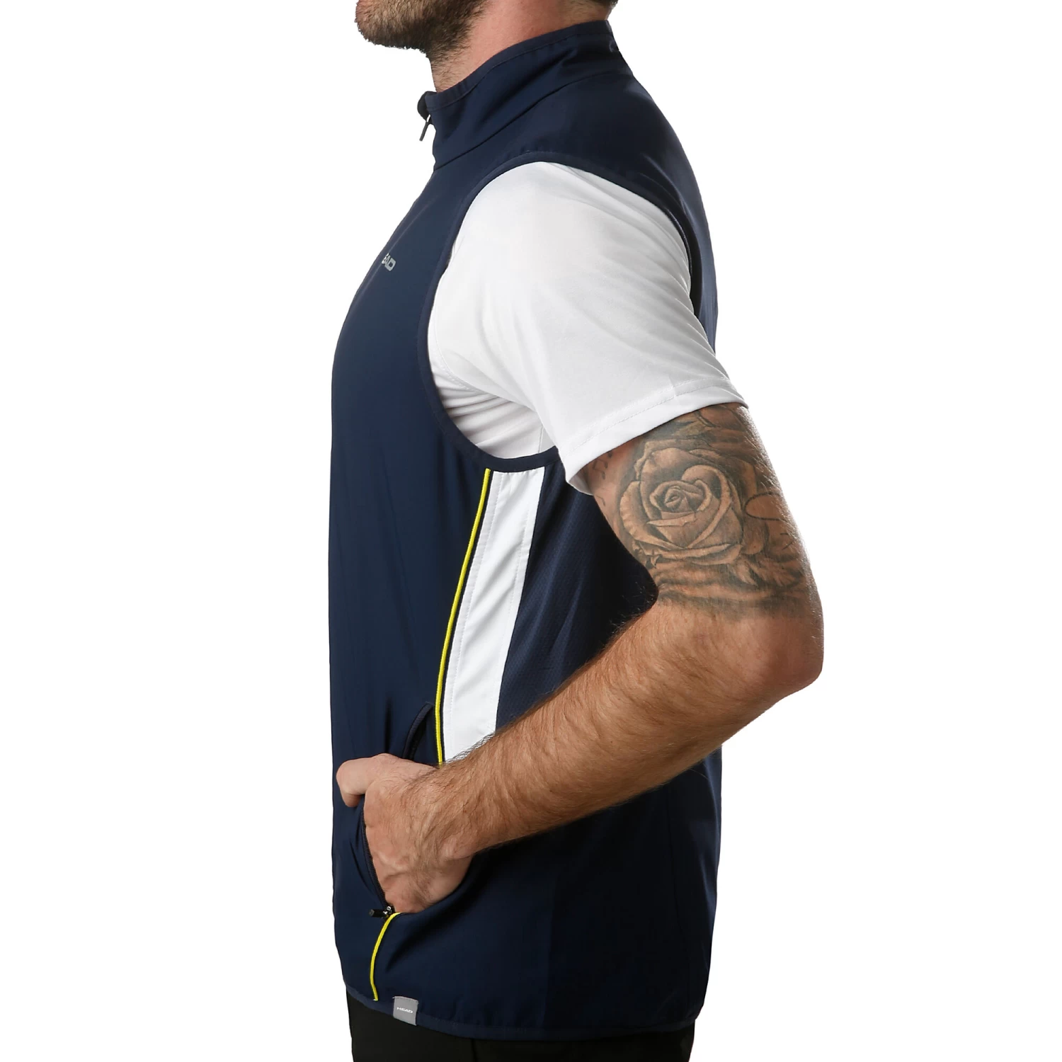 Head Club Vest Men - Dark Blue, White 4 Head Club Vest Men - Dark Blue, White - Image 4