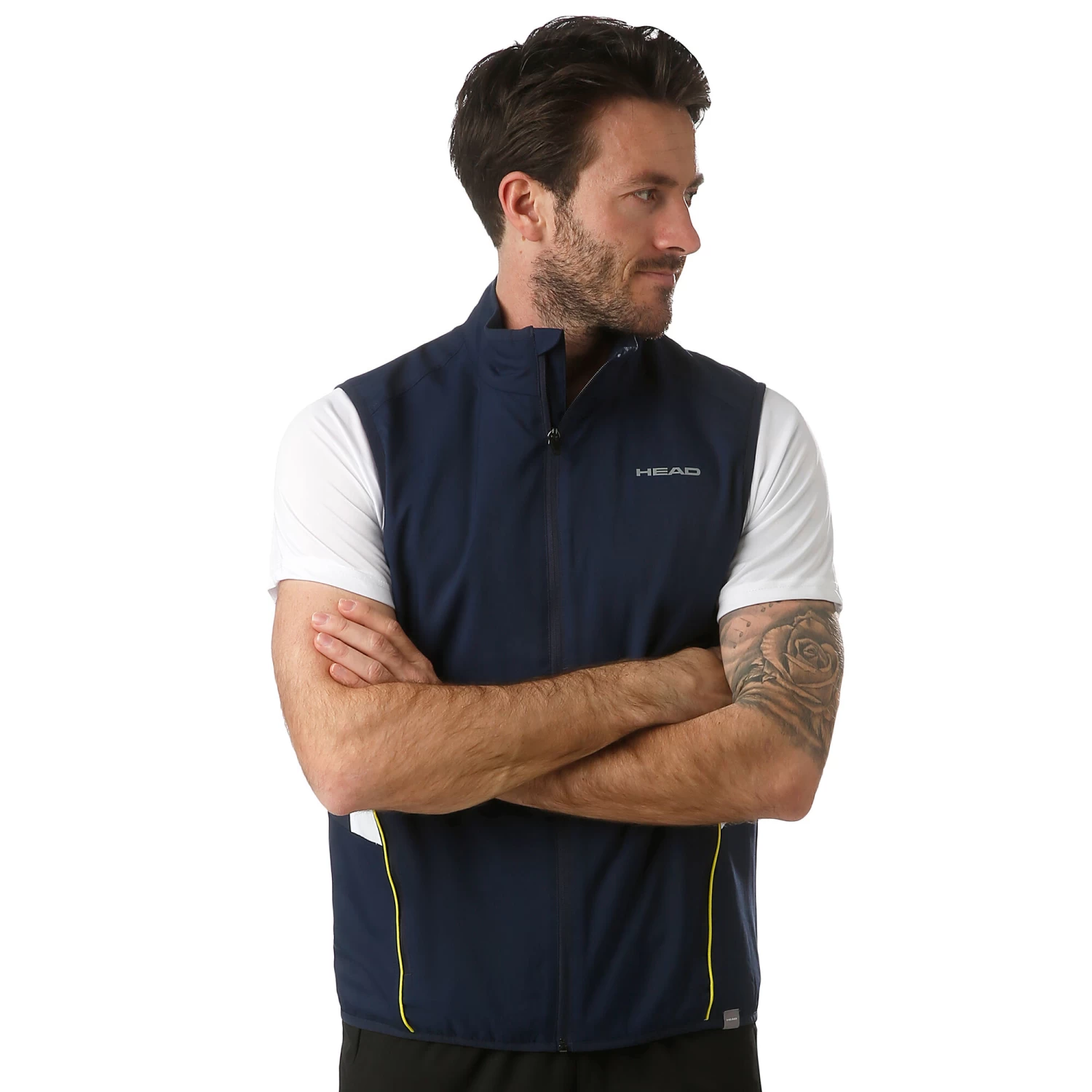 Head Club Vest Men - Dark Blue, White 3 Head Club Vest Men - Dark Blue, White - Image 3
