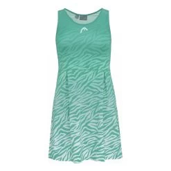 Head Dress Women - Green, White