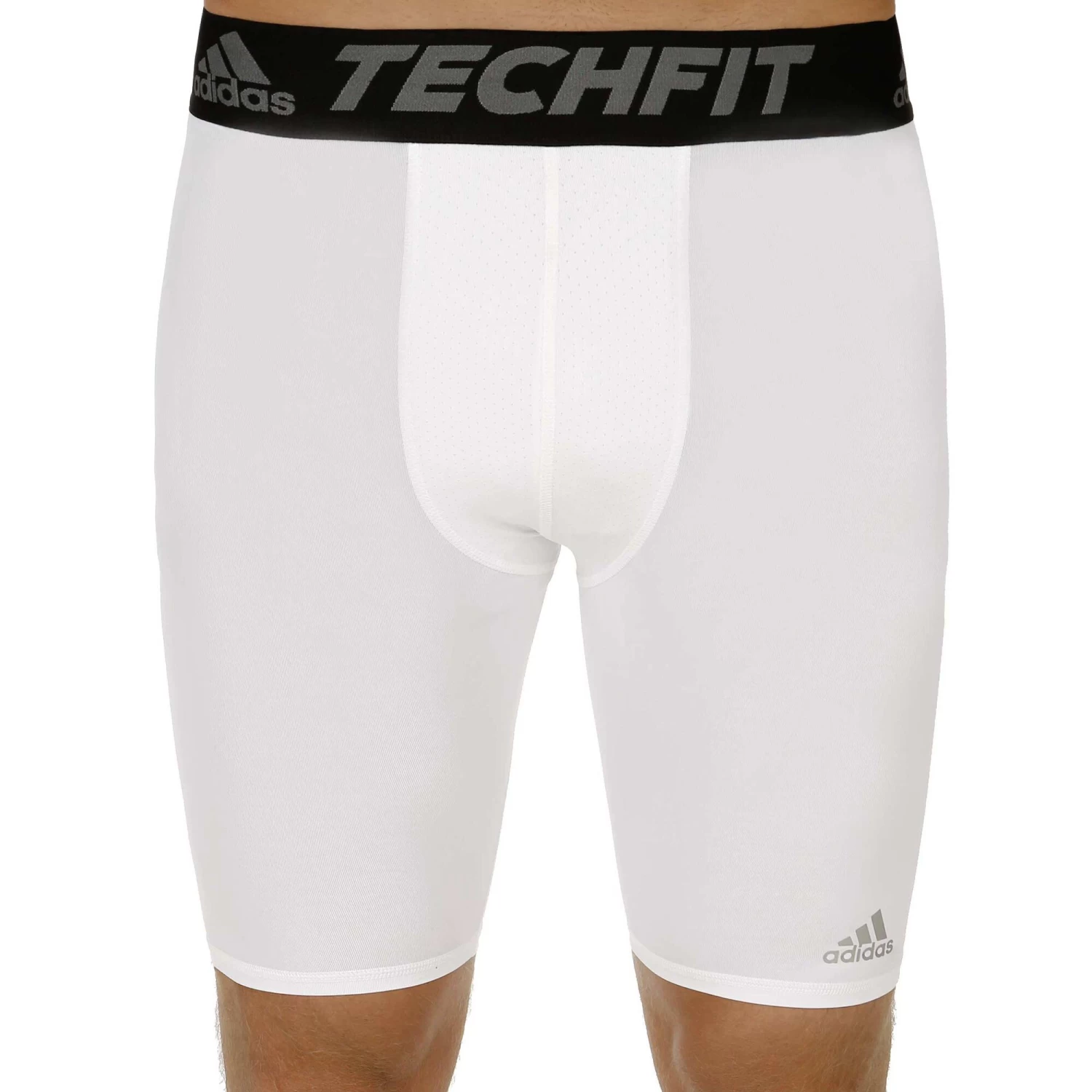 ADIDAS Techfit 7 & 9 Inch Tight Shorts Men - White, Grey 1 ADIDAS Techfit 7 & 9 Inch Tight Shorts Men - White, Grey