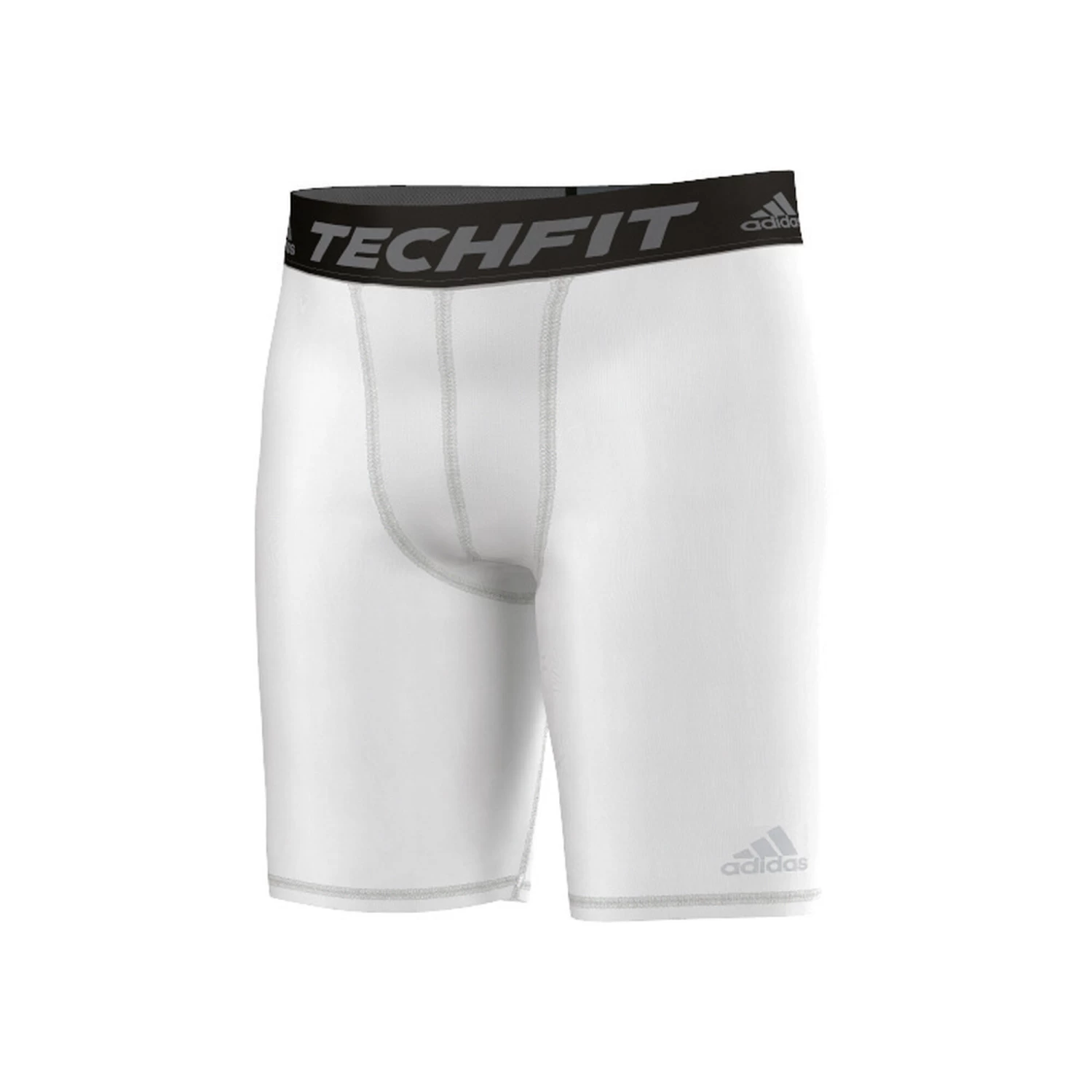 ADIDAS Techfit 7 & 9 Inch Tight Shorts Men - White, Grey 6 ADIDAS Techfit 7 & 9 Inch Tight Shorts Men - White, Grey - Image 6