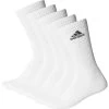 ADIDAS Performance 3Stripes Crew Half Cushioned Sports Socks 6 Pack - White, Black