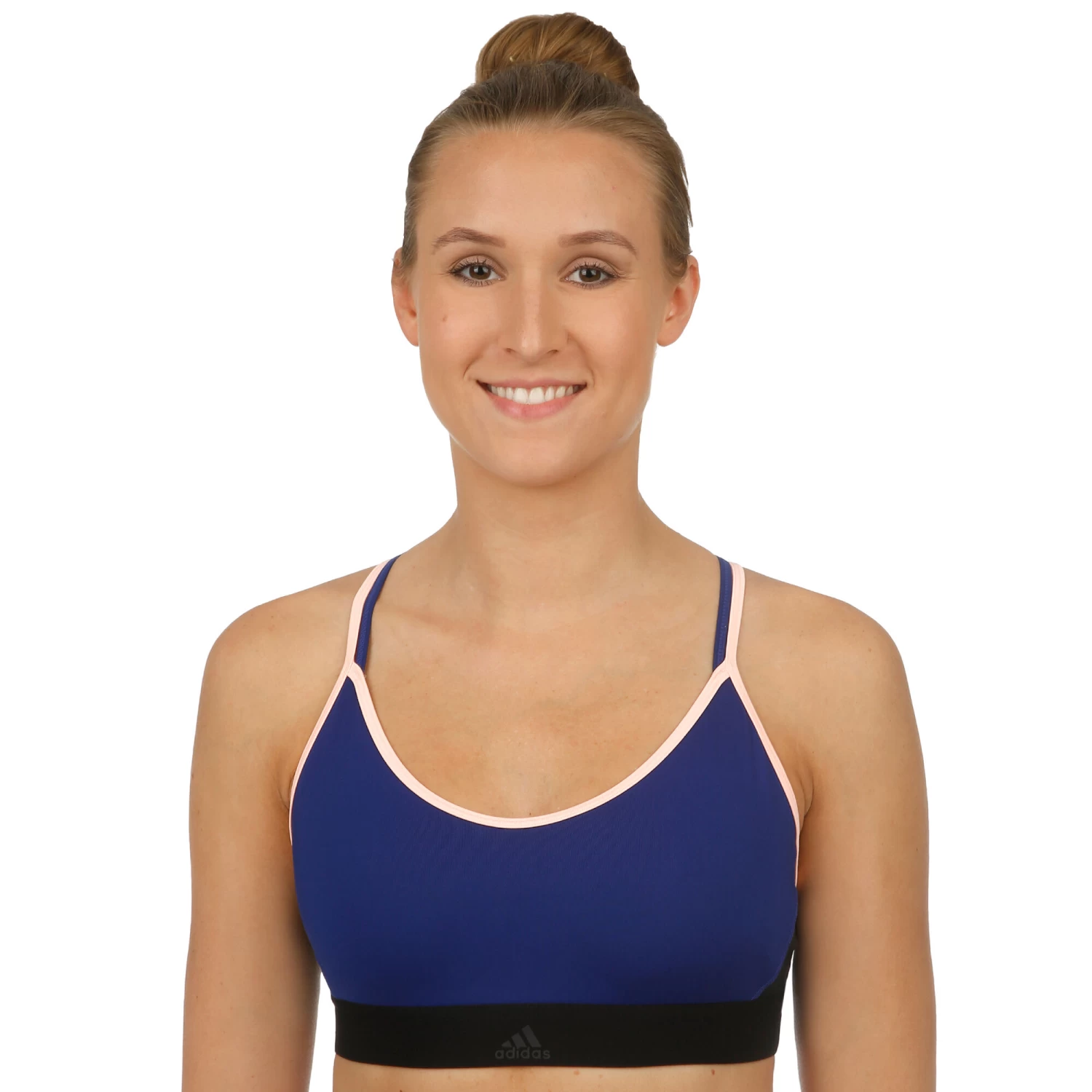 ADIDAS All Me Strappy Sports Bras Women - Blue, Pink 3 ADIDAS All Me Strappy Sports Bras Women - Blue, Pink - Image 3