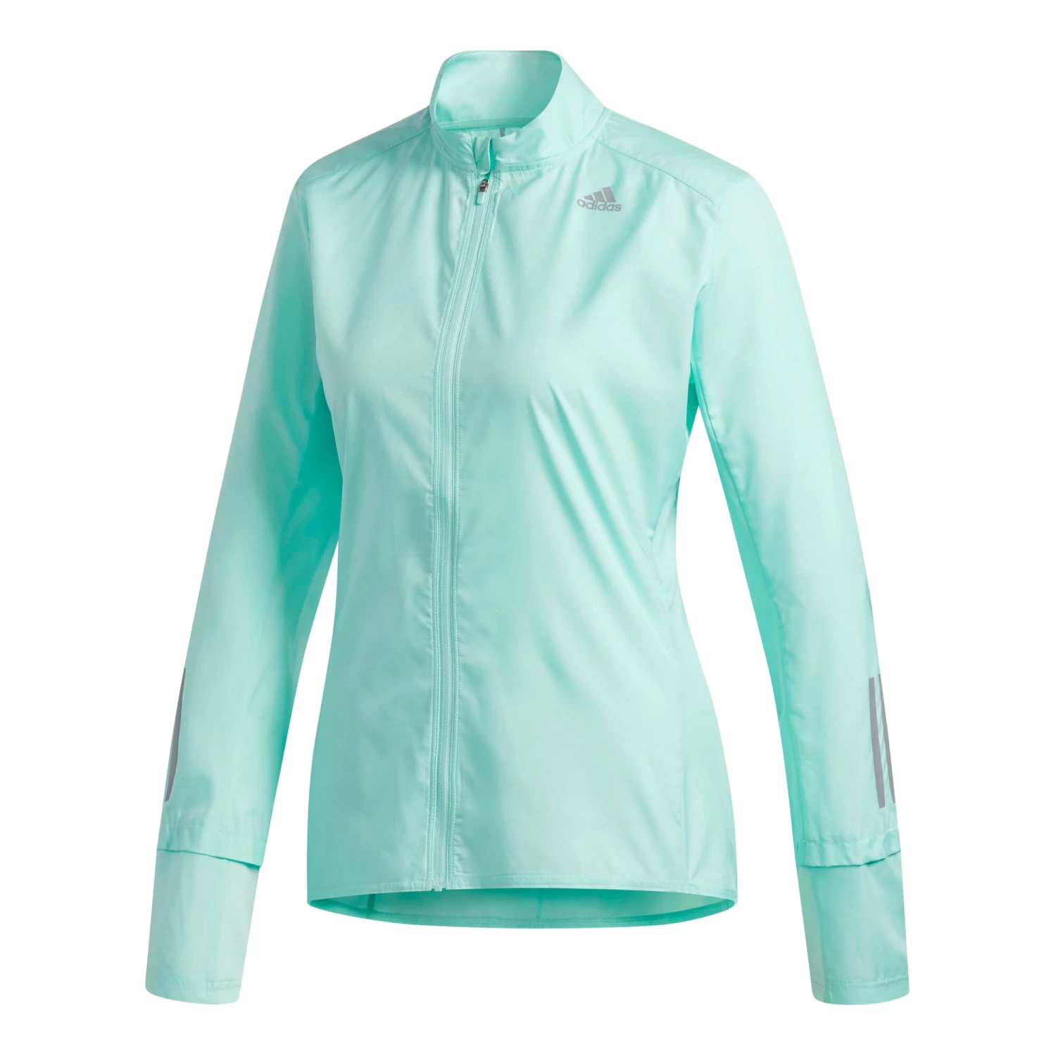 ADIDAS Response Running Jacket Women - Mint, Grey 1 ADIDAS Response Running Jacket Women - Mint, Grey