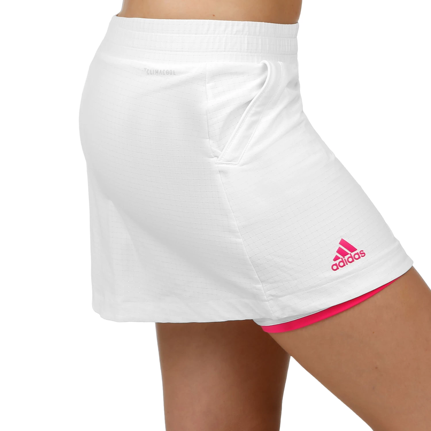 ADIDAS Seasonal Skirt Women - White, Pink 3 ADIDAS Seasonal Skirt Women - White, Pink - Image 3