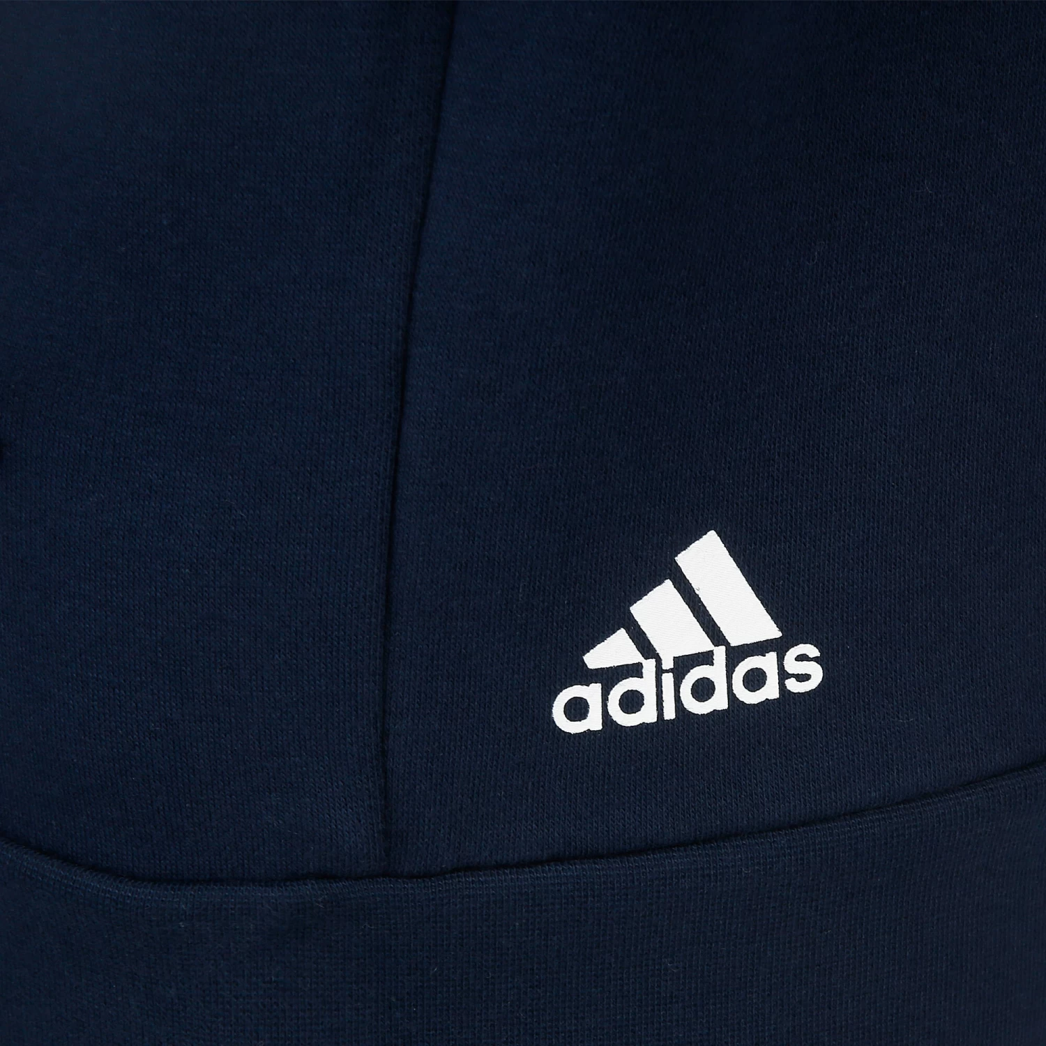 ADIDAS Essentials Linear Full-Zip Hoody Men - Dark Blue, White 5 ADIDAS Essentials Linear Full-Zip Hoody Men - Dark Blue, White - Image 5