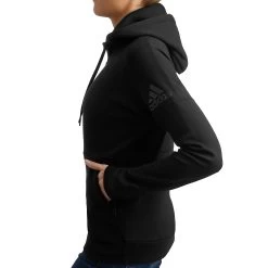 ADIDAS ID Stadium Zip Hoodie Women - Black, Dark Grey -Sports Supplies Shop 11672000 21