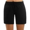 ADIDAS Knee Length Shorts Women - Black, Silver