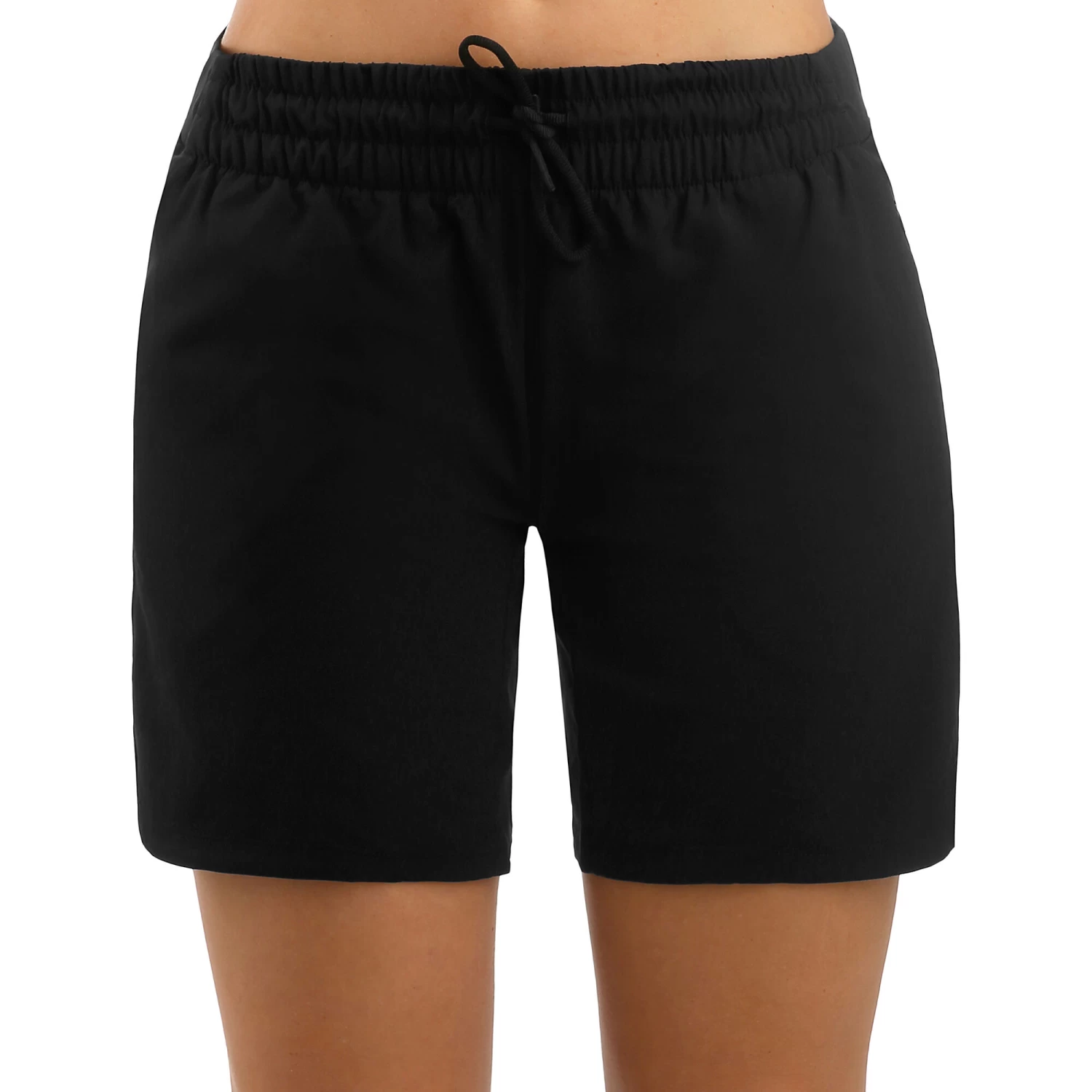 ADIDAS Knee Length Shorts Women - Black, Silver 1 ADIDAS Knee Length Shorts Women - Black, Silver