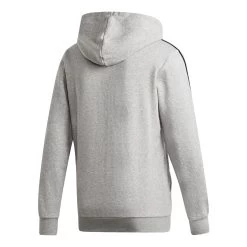 ADIDAS Essentials 3 Stripes Zip Hoodie Men - Lightgrey, Black 15 ADIDAS Essentials 3 Stripes Zip Hoodie Men - Lightgrey, Black -Sports Supplies Shop 11755000 0 2