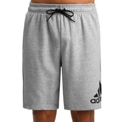 ADIDAS Must Have Badge Of Sport French Terry Shorts Men - Lightgrey, Black