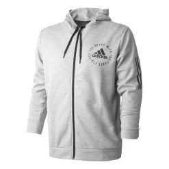 ADIDAS Sport ID Full-Zip Training Jacket Men - Lightgrey, Black -Sports Supplies Shop 11801000 000