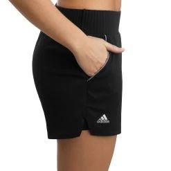 ADIDAS Club High-Rise Shorts Women - Black, White -Sports Supplies Shop 12293000 21
