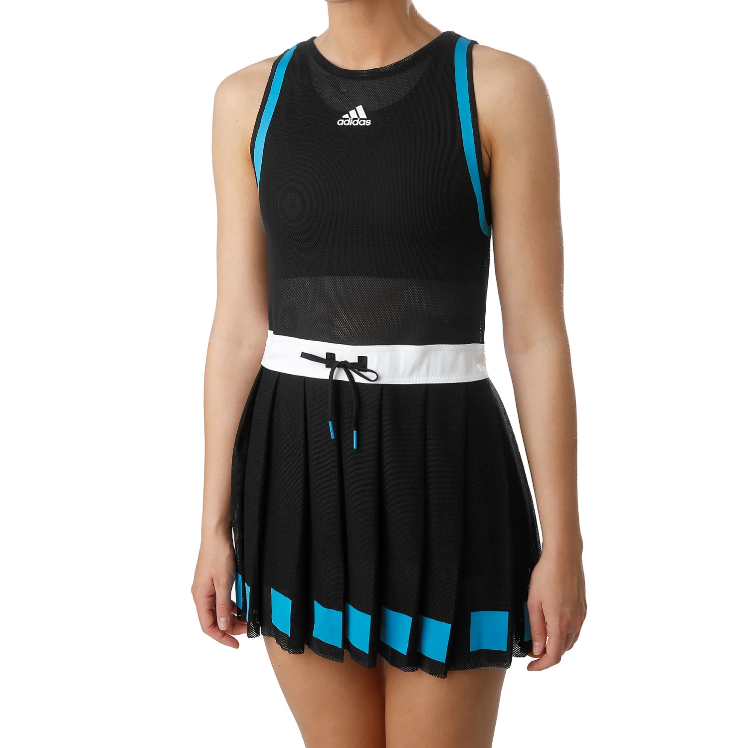 ADIDAS Escouade Dress Women - Black, Blue 1 ADIDAS Escouade Dress Women - Black, Blue