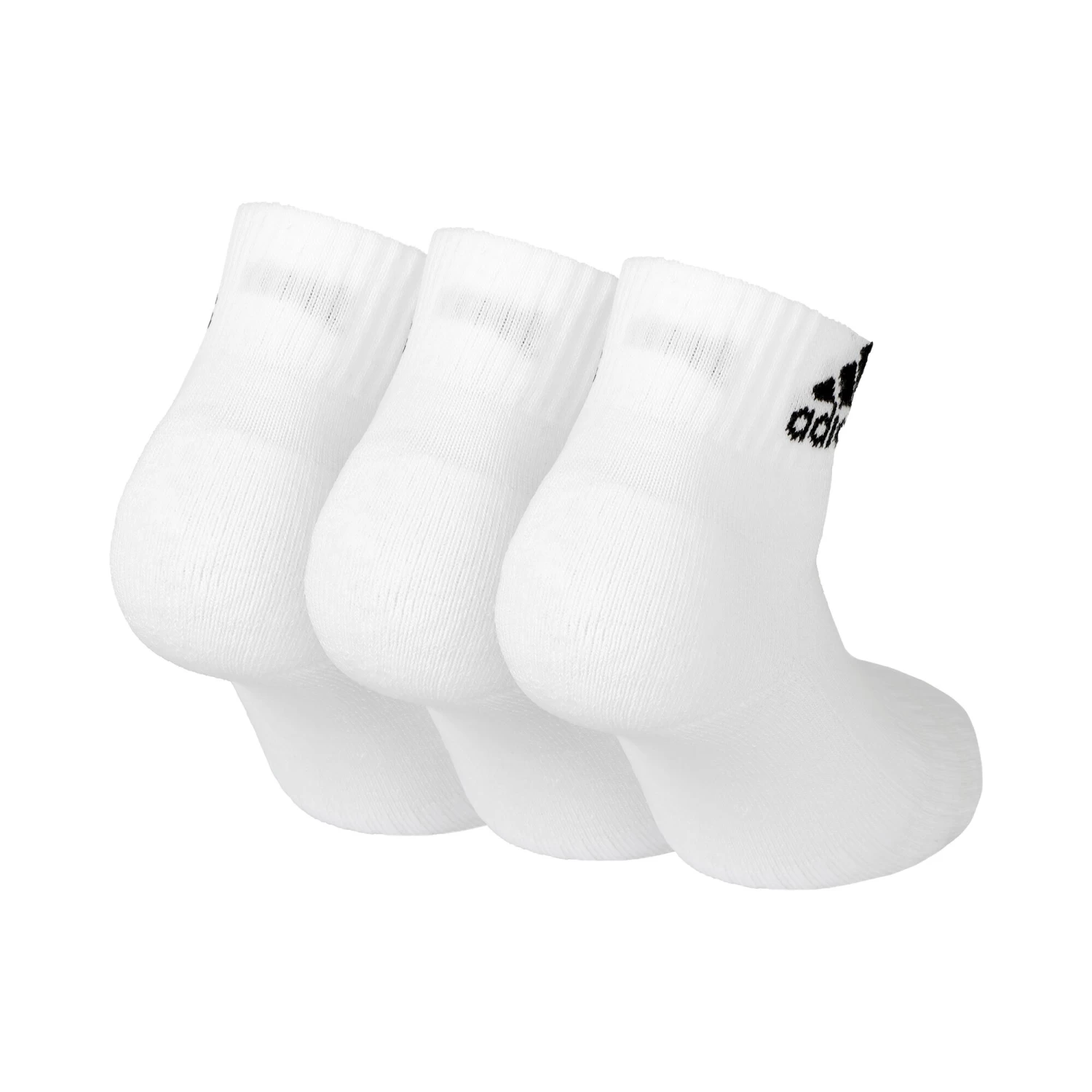 ADIDAS Essentials Sports Socks 3 Pack - White, Black 2 ADIDAS Essentials Sports Socks 3 Pack - White, Black - Image 2