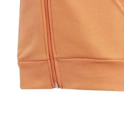 ADIDAS Essentials Linear Full-Zip Hoodie Girls - Orange, White -Sports Supplies Shop 12770000 11