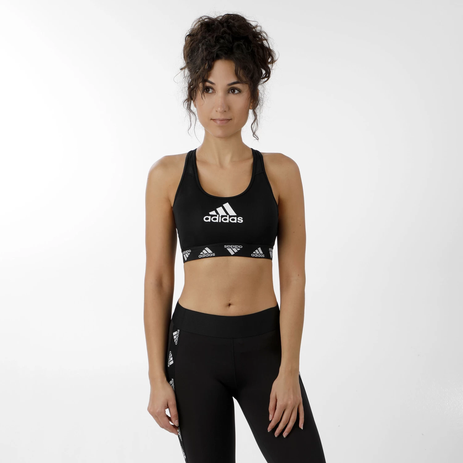 ADIDAS Don´t Rest Burned Alphaskin Badge Of Sports Bras Women - Black, White 3 ADIDAS Don´t Rest Burned Alphaskin Badge Of Sports Bras Women - Black, White - Image 3