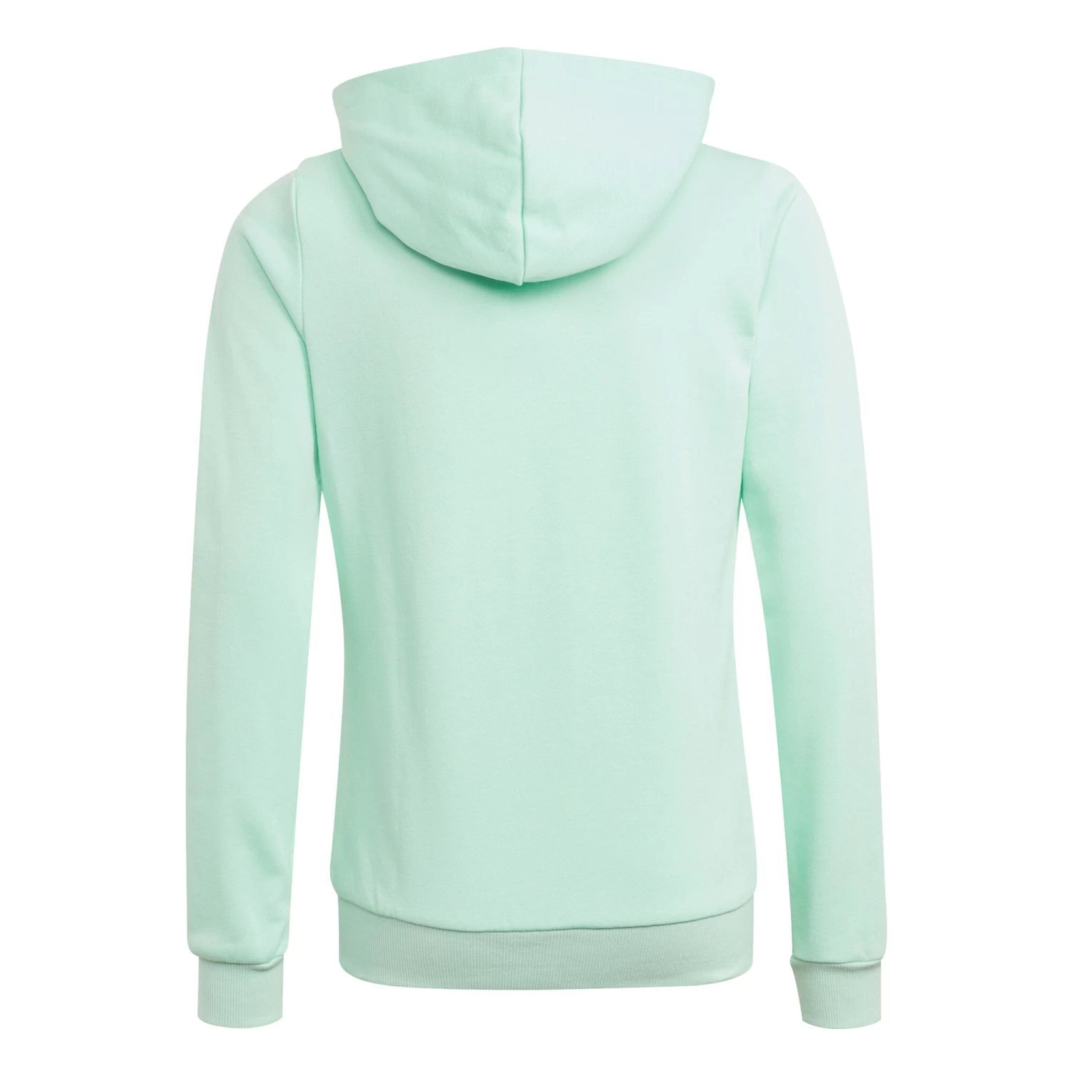 ADIDAS Essentials Linear Zip Hoodie Girls - Mint, White 2 ADIDAS Essentials Linear Zip Hoodie Girls - Mint, White - Image 2