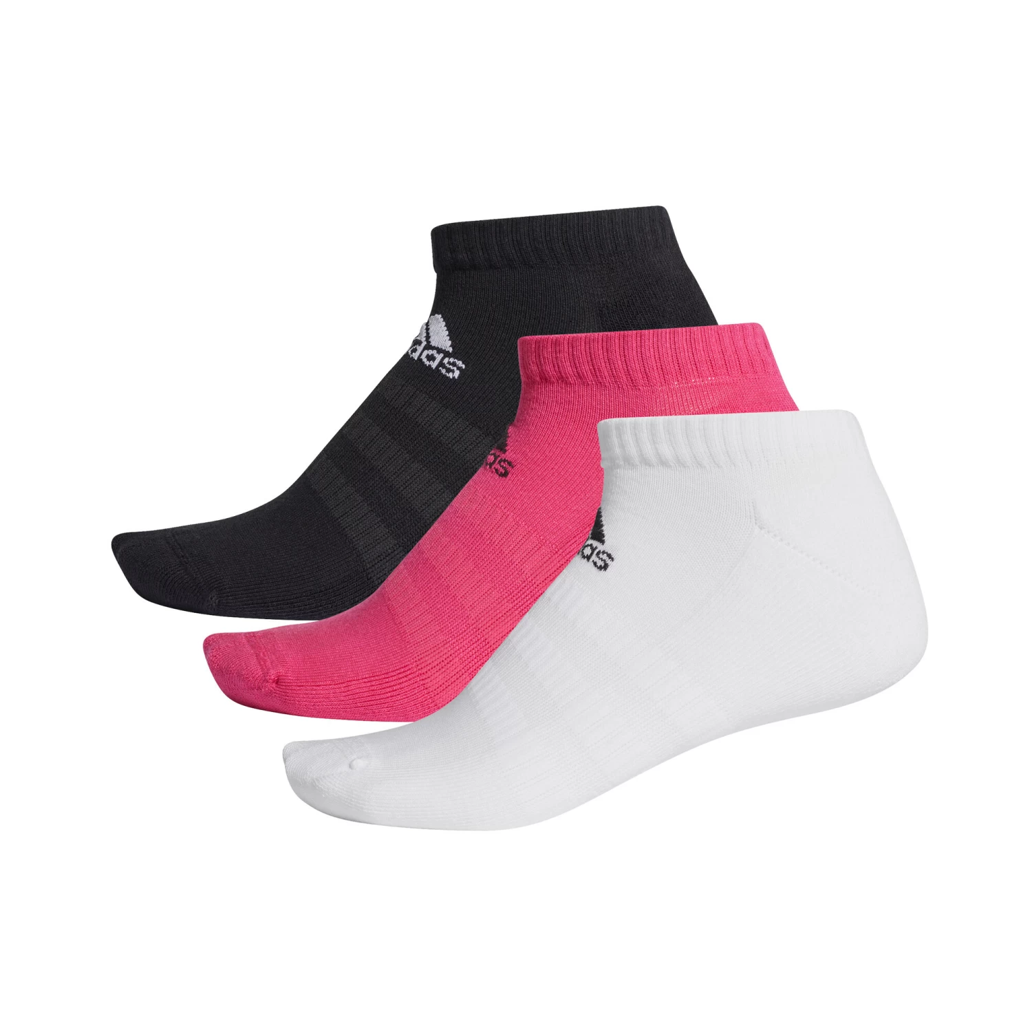 ADIDAS Cushioning Crew Sports Socks 3 Pack - White, Black 1 ADIDAS Cushioning Crew Sports Socks 3 Pack - White, Black