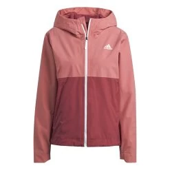 ADIDAS Basic 3-Stripes Zip Hoodie Women - Pink, Apricot