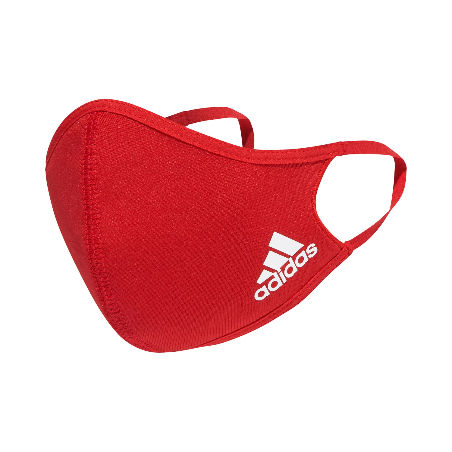ADIDAS Sportswear XS/S Face Mask 3 Pack - Red, White 2 ADIDAS Sportswear XS/S Face Mask 3 Pack - Red, White - Image 2