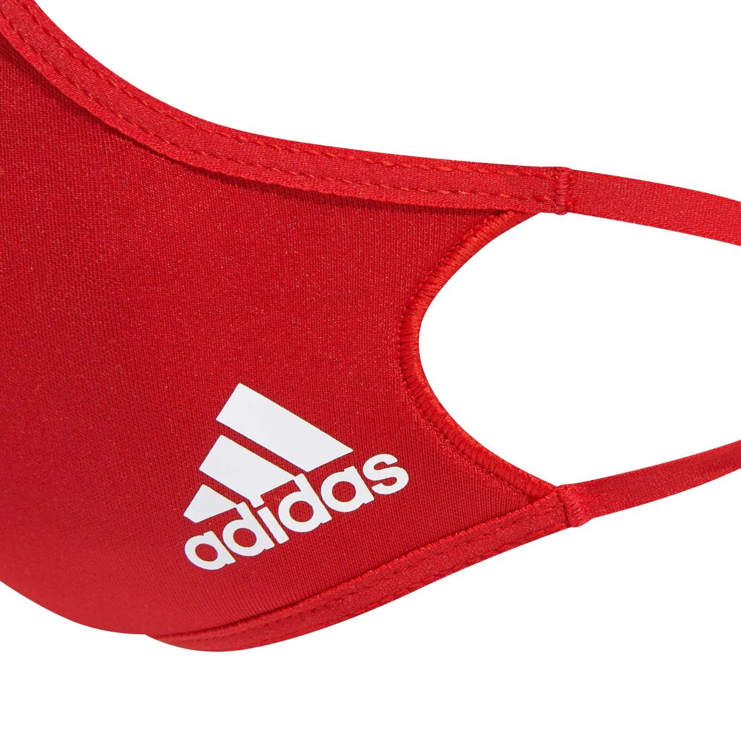ADIDAS Sportswear XS/S Face Mask 3 Pack - Red, White 5 ADIDAS Sportswear XS/S Face Mask 3 Pack - Red, White - Image 5