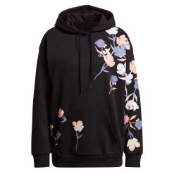 ADIDAS Floral Hoody Women - Black, Multicoloured