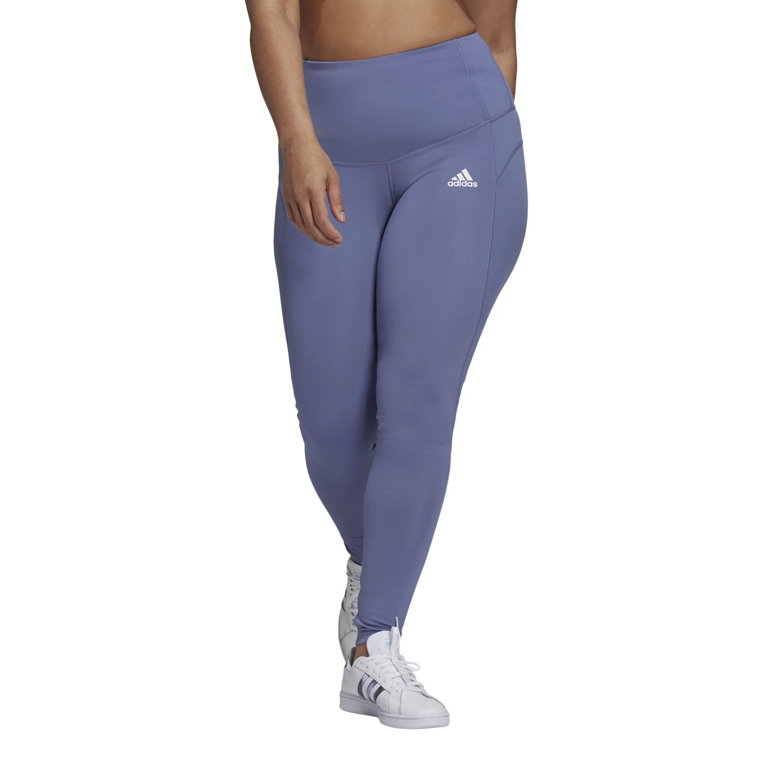 ADIDAS FB Plus Size Tight Women - Lilac 2 ADIDAS FB Plus Size Tight Women - Lilac - Image 2