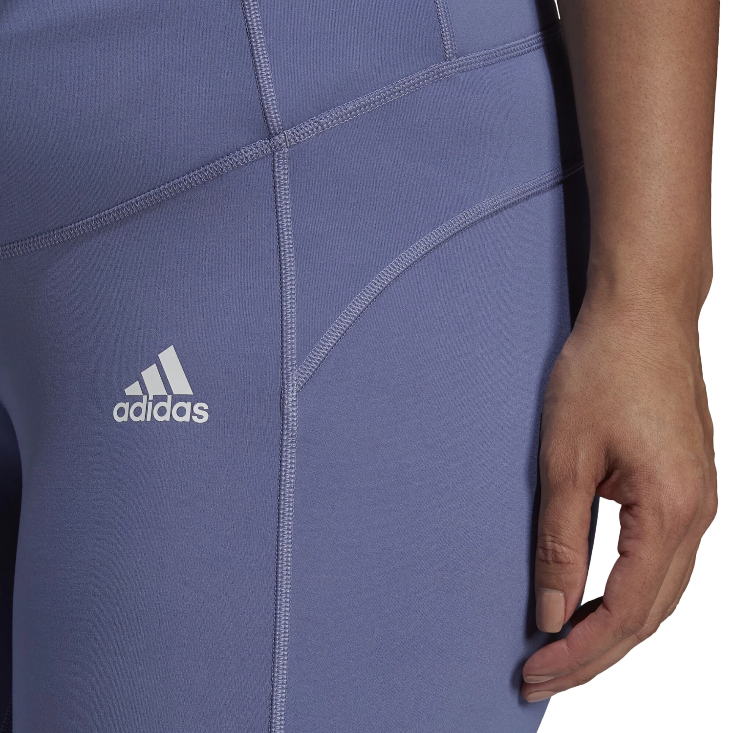 ADIDAS FB Plus Size Tight Women - Lilac 6 ADIDAS FB Plus Size Tight Women - Lilac - Image 6