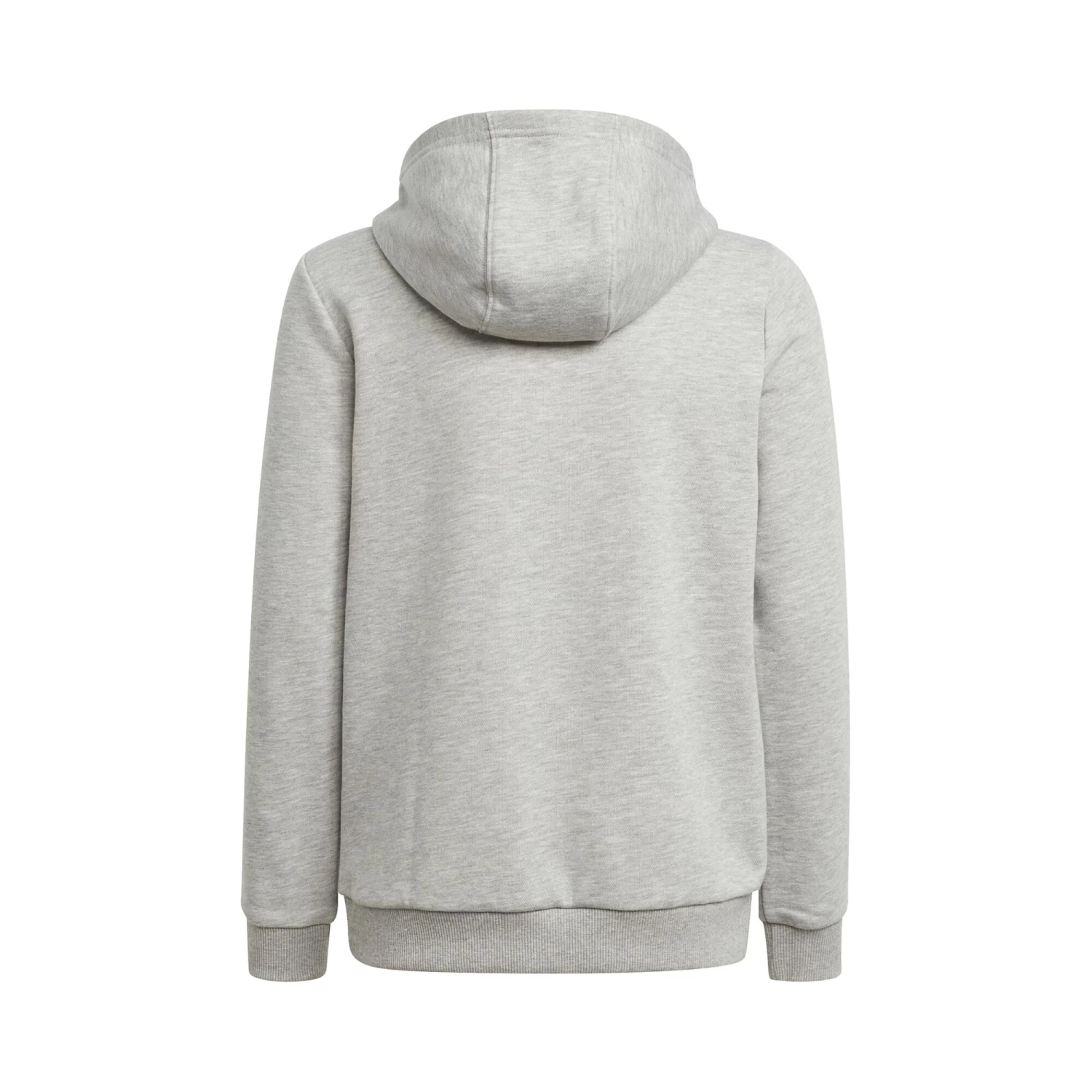 ADIDAS Big Logo Hoody Kids - Grey, Blue 2 ADIDAS Big Logo Hoody Kids - Grey, Blue - Image 2