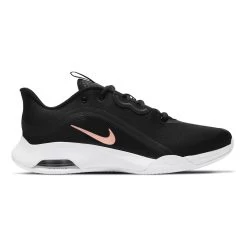 Nike Court Air Max Volley Clay Court Shoe Women - Black, Gold