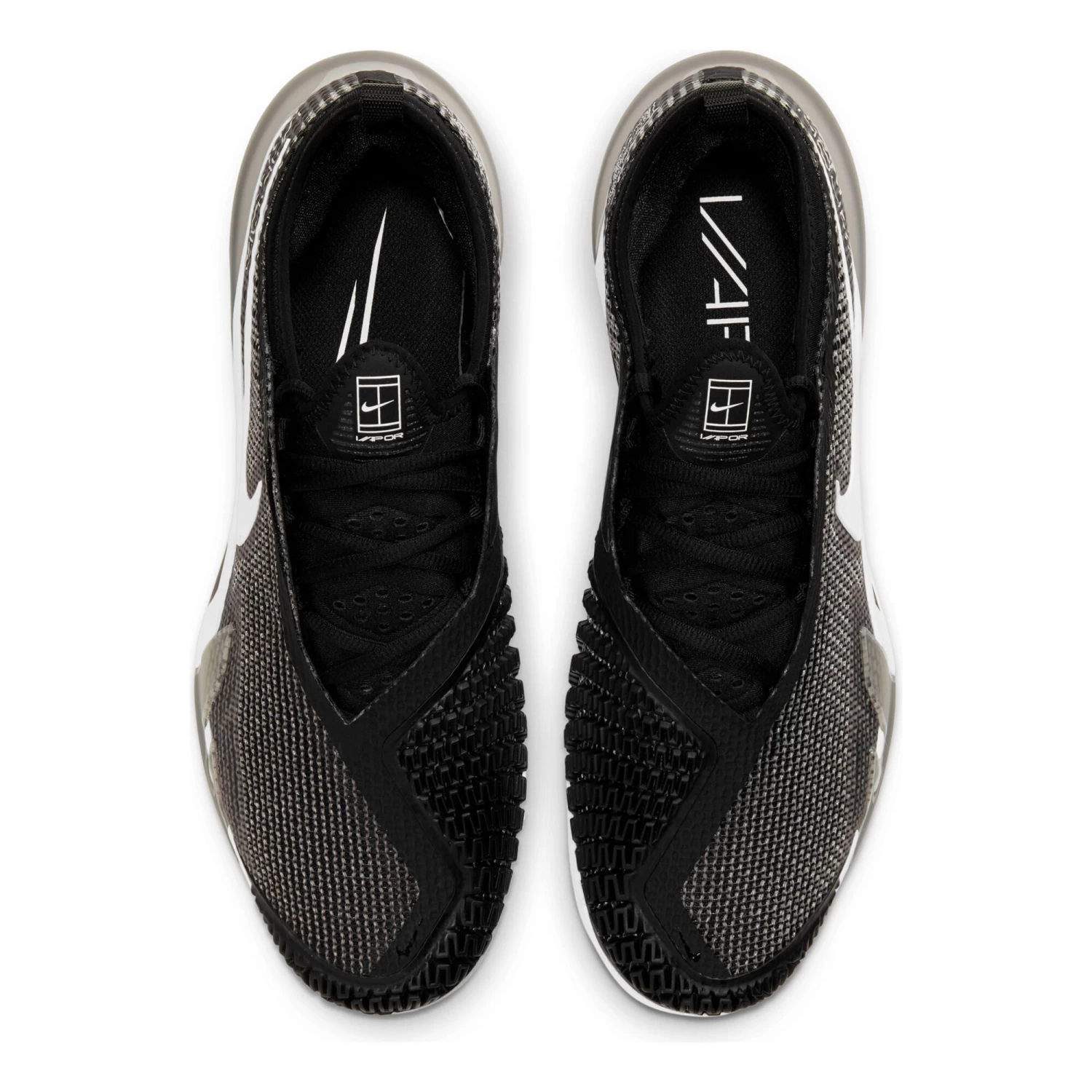 Nike React Vapor NXT All Court Shoe Men - Black, White 4 Nike React Vapor NXT All Court Shoe Men - Black, White - Image 4