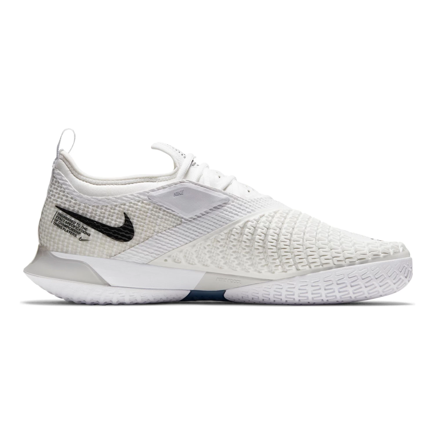 Nike React Vapor NXT All Court Shoe Men - White, Lightgrey 7 Nike React Vapor NXT All Court Shoe Men - White, Lightgrey - Image 7