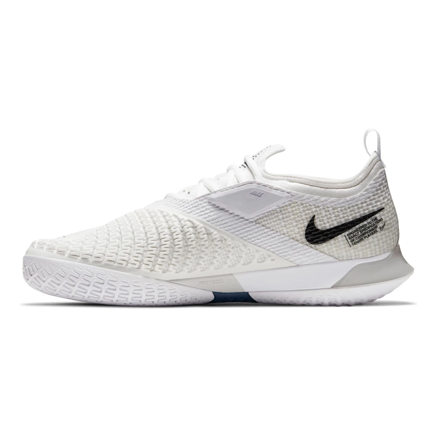 Nike React Vapor NXT All Court Shoe Men - White, Lightgrey 8 Nike React Vapor NXT All Court Shoe Men - White, Lightgrey - Image 8
