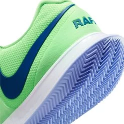 Nike Rafael Nadal Air Zoom Vapor Cage 4 Clay Court Shoe Men - Neon Green, Blue -Sports Supplies Shop 16479000 11