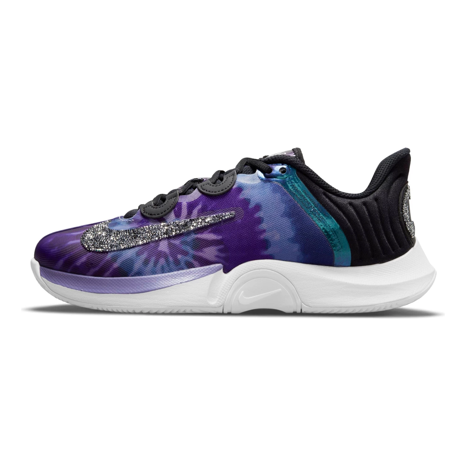 Nike Zoom GP Turbo Osaka SWA CLAY Clay Court Shoe Women - Black, White 2 Nike Zoom GP Turbo Osaka SWA CLAY Clay Court Shoe Women - Black, White - Image 2