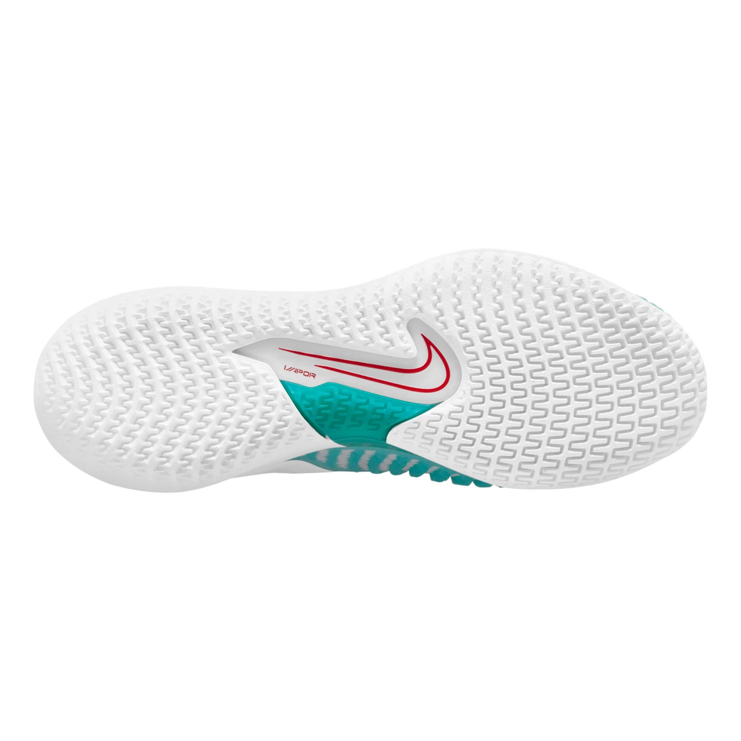 Nike Court Vapor React NXT All Court Shoe Women - White, Green 3 Nike Court Vapor React NXT All Court Shoe Women - White, Green - Image 3