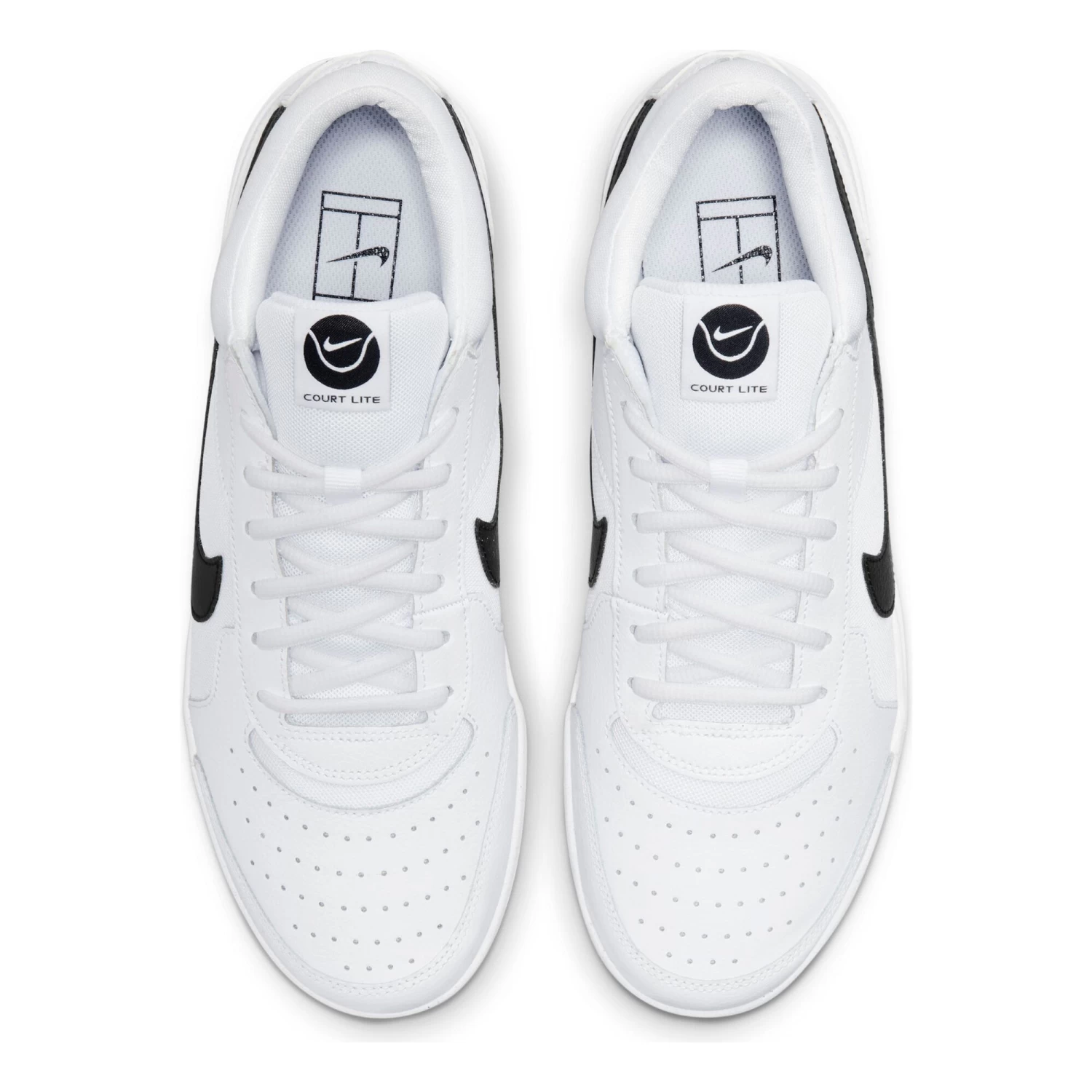 Nike Court Zoom Lite 3 All Court Shoe Kids - White, Black 3 Nike Court Zoom Lite 3 All Court Shoe Kids - White, Black - Image 3