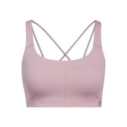 ADIDAS Velcro Studio Mid Stripes Sports Bras Women - Pink