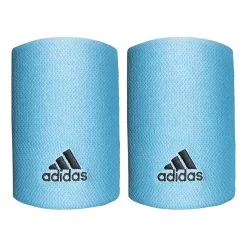 ADIDAS Tennis Wristband - Blue, Black