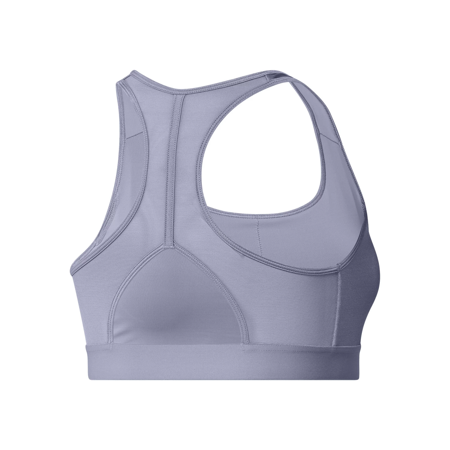 ADIDAS PowerReact Training Medium-Support Bra Sports Bras Women - Silver 2 ADIDAS PowerReact Training Medium-Support Bra Sports Bras Women - Silver - Image 2