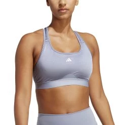 ADIDAS PowerReact Training Medium-Support Bra Sports Bras Women - Silver 9 ADIDAS PowerReact Training Medium-Support Bra Sports Bras Women - Silver -Sports Supplies Shop 17841000 13